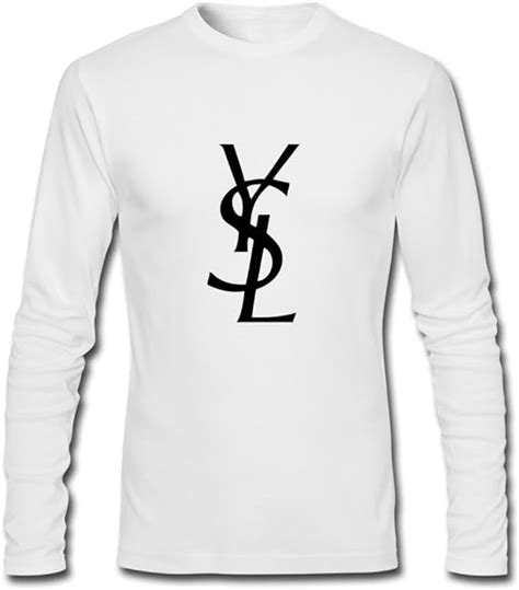 ysl long sleeve t shirt|yves Saint Laurent men's shirt.